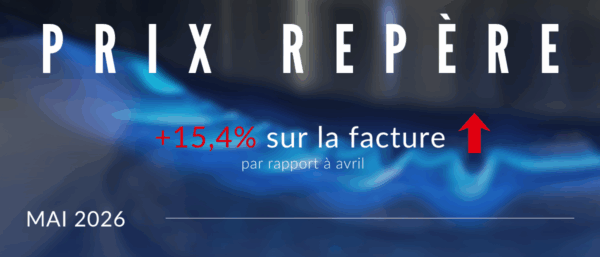 Mai 2026 : publication du prix repère du gaz par la CRE