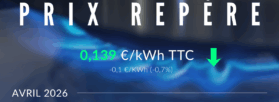 Avril 2026 : publication du prix repère du gaz par la CRE