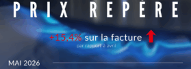 Mai 2026 : publication du prix repère du gaz par la CRE